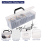 Jepisadi Trading Card Storage Box,With 18 Independent Baseball Card Box, Portable The Transparent Card Box Can Perfectly Display