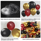 Magical Wizard School Balloons Garland Arch Kit,Burgundy Black Gold Arch With Bonus Diy Snitch Wizard Hat For Magical Wizard School Theme Birthday Decorations Magic Theme