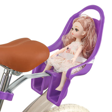 Eirona Doll Bike Seat For Girls, Bicycle Doll Chair For 12 14 16 18 20 Inch Girls Bike, American Girl Kids Children Bike Accesso