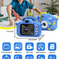 Greenkinder Kids Camera, Dinosaur Toddler Digital Camera For Boys Girls, Christmas Birthday Gifts, Selfie 1080P Camera For 3 4 5 6 7 8 9 Years Old Toys Dark Blue