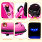 12V Electric Ride On Bumper Car For Toddlers, Kids Bumper Car With Remote Control, 360 Degree Spin, 3 Speed, Led Lights, Dual Jo