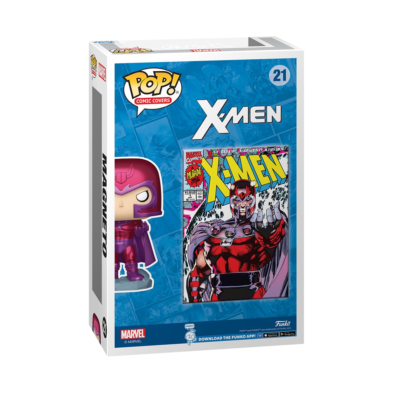 Pop! Comic Cover: Marvel X-Men #1 Magneto Px Vinyl Figure
