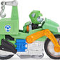Paw Patrol Deluxe Motorcycle Vehicle - Rocky’s Pull Back with Wheelie Feature, X-Large, Multicolor, Model 778988361948