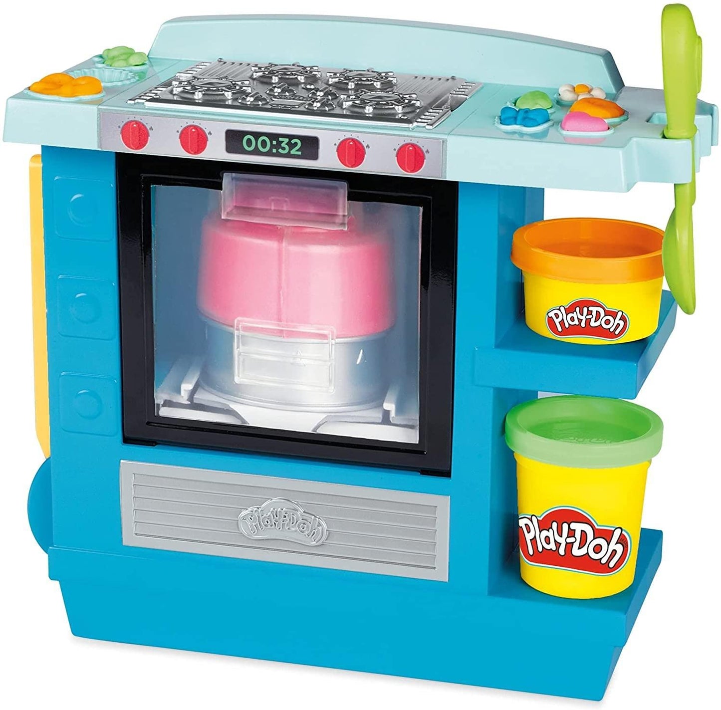 Play-Doh Kitchen Creations Rising Cake Oven Kitchen Playset, Play Kitchen Appliances, Preschool Toys, Kitchen Toys for 3 Year Ol