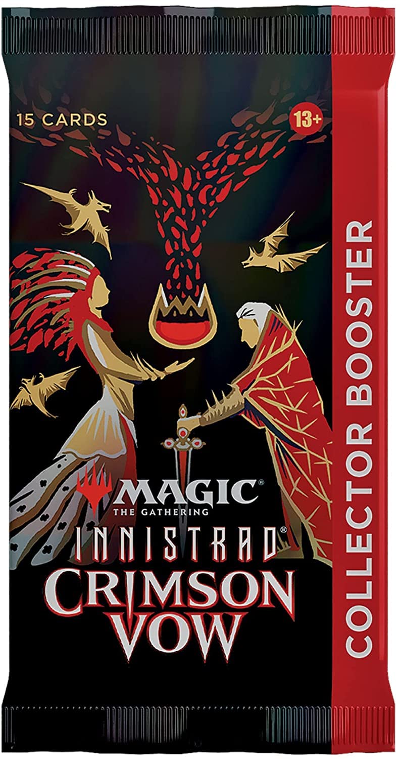 Magic: The Gathering Innistrad: Crimson Vow Collector Booster | 15 Magic Cards