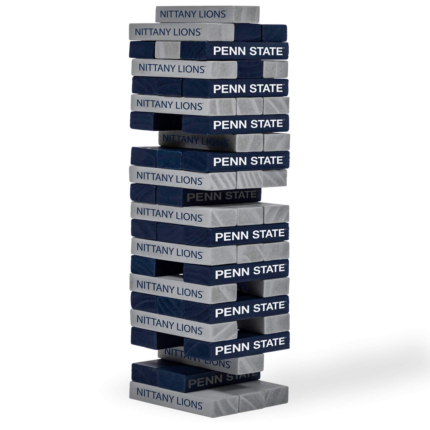 Wild Sports NCAA Penn State Nittany Lions Table Top Stackers 3 x 1 x .5, Team Color