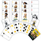MasterPieces Pittsburgh Steelers All-Time Greats Playing Cards - Officially Licensed Card Deck for Adults, Kids - Team Color, Model PIS3300