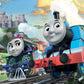 Ravensburger Thomas & Friends: Thomas & Ashima in Train Shaped Box Floor Puzzle 24 Piece Jigsaw Puzzle for Kids - Every Piece is