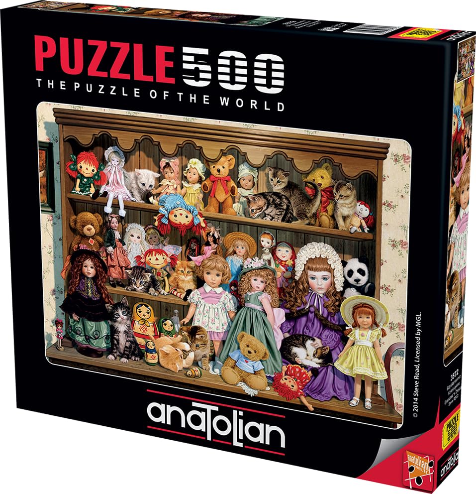 Anatolian Puzzle - Grandma'S Dresser, 500 Piece Jigsaw Puzzle, #3572