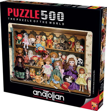 Anatolian Puzzle - Grandma'S Dresser, 500 Piece Jigsaw Puzzle, #3572