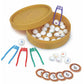 Learning Resources Dumpling Dash Fine Motor Math Game, Math Manipulatives, Montessori Toys, Board Game, Play Food, Homeschool, F