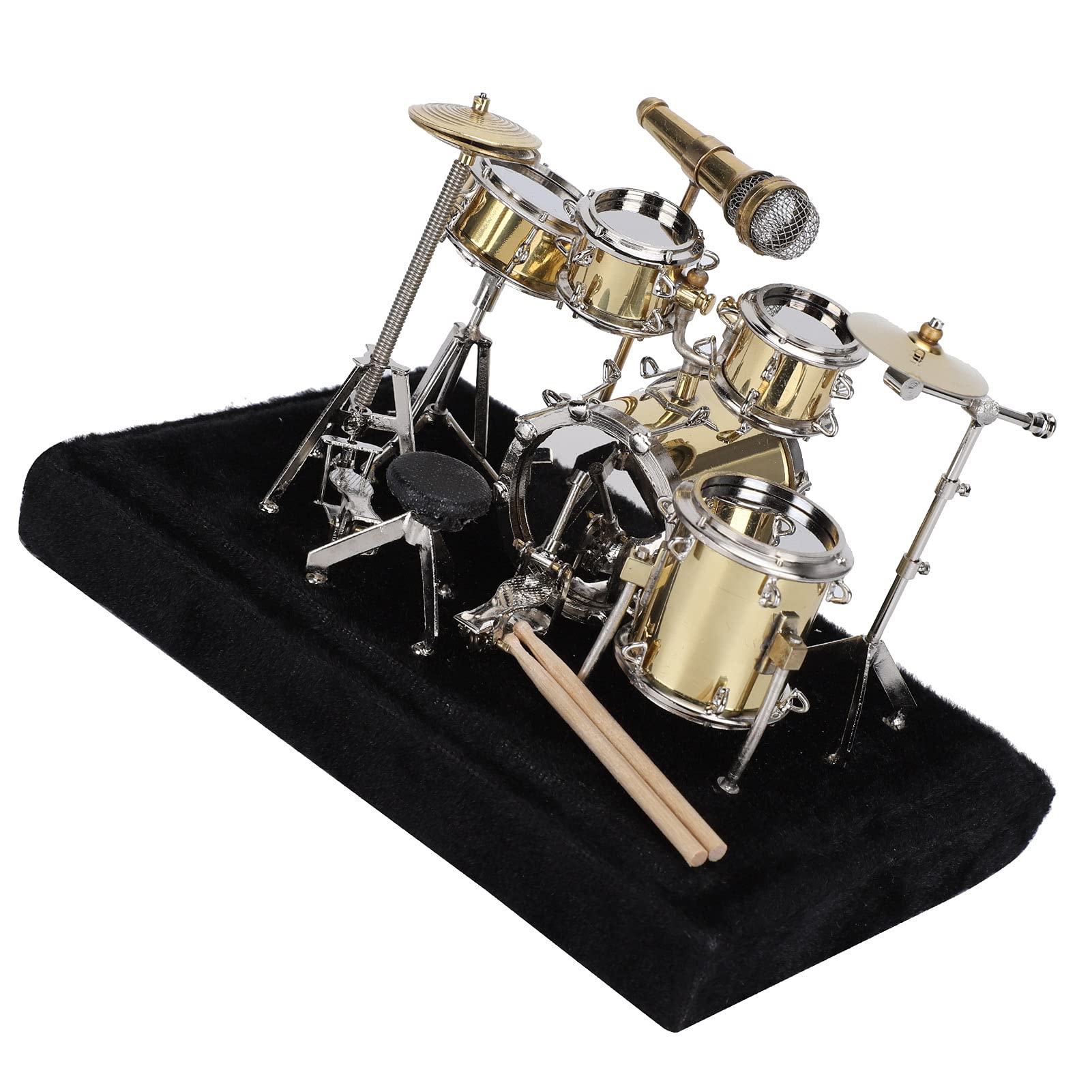 Mini Drum Model, Long Service Life Safety Retro Drum Model, Durable Music Lovers For Instrument