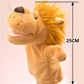 LOMTRATS Animal Hand Puppets for Kids,Toddler Includes Wolf Tiger Lion Monkey So on Movable Open Mouths, Perfect for Storytellin