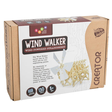 Heebie Jeebies Wind Walker Stem Activity- Mini Jansen Strandbeest Diy Model Kit Sculpture- Develop Problem-Solving, Creative Thi