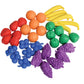 Edxeducation-13120 Fruit Counters - Set Of 108 - Early Math Manipulative For Kids - Teach Beginner Addition And Subtraction - Bu