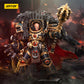 JOYTOY Warhammer 40k Sons of Horus Warmaster Horus 1/18 Action Figure, Black, 9.57 inches, Model QKZde-26BT-978