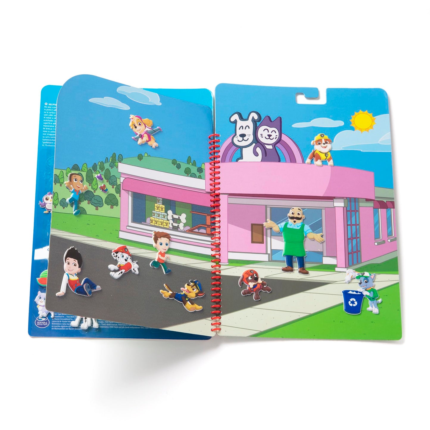 Melissa & Doug Paw Patrol Restickable Puffy Stickers - Adventure Bay
