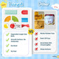 Taseyok Toddler Bath Toys For Kids, Diy Bathtub Toys With Suction Cups, Fun Baby Shower Toys With Slide Track Birthday Gift For