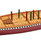 Outside Inside Hand Painted Tin Boat Cribbage Board - Multi Color, One Size, Model 99886, Resin Material