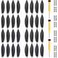 32 Pcs Propellers for DJI Mavic Mini Propellers, Replacement Low-Noise and Quick-Release Blades Props Wings Compatible with DJI 