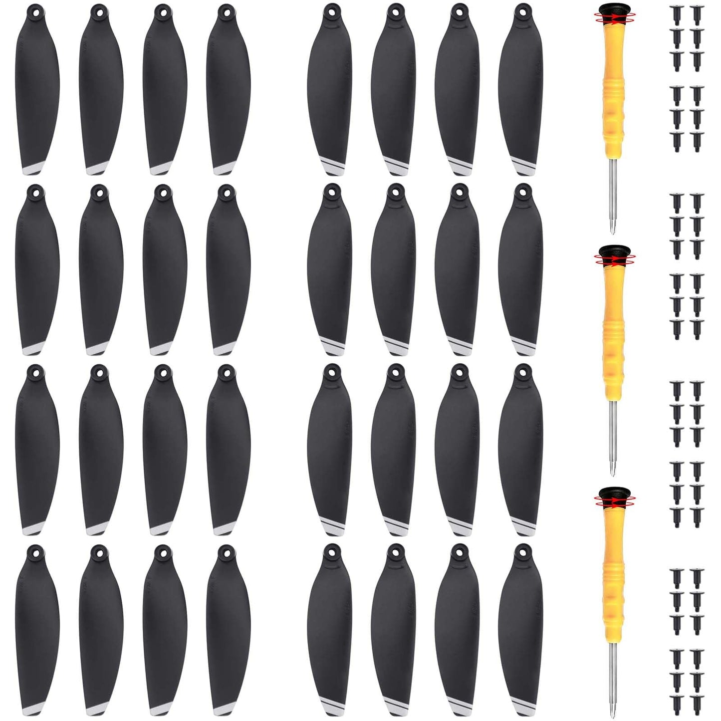 32 Pcs Propellers for DJI Mavic Mini Propellers, Replacement Low-Noise and Quick-Release Blades Props Wings Compatible with DJI 