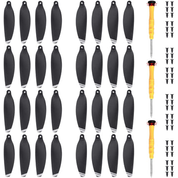32 Pcs Propellers for DJI Mavic Mini Propellers, Replacement Low-Noise and Quick-Release Blades Props Wings Compatible with DJI 