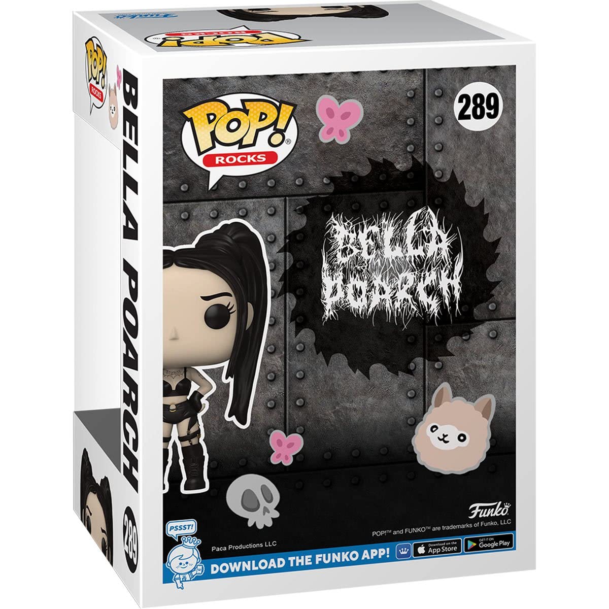 Pop Rocks: Bella Poarch Funko Rocks Vinyl Figure (Bundled With Compatible Box Protector Case), Multicolor, 3.75 Inches