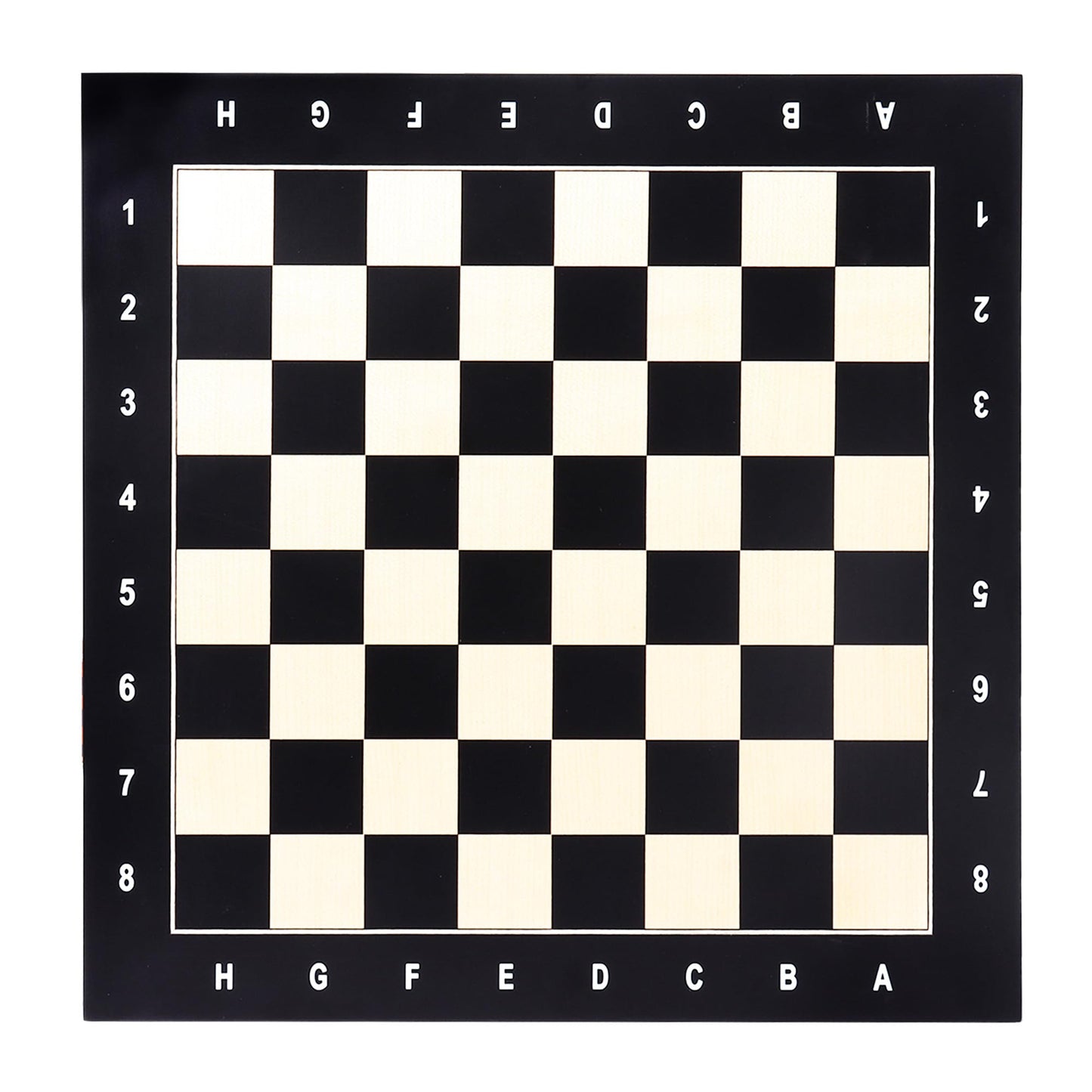 GSE Games & Sports Expert Professional Tournament Chess Board Only  Beech & Maple Inlaid Chessboard  Chess Board for Beginners  Kids  mature-themeds (Extra Large: 21.25/ Square: 2.25 Black)