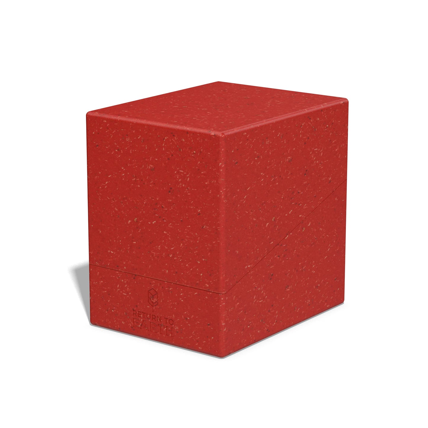 Ultimate Guard Rte Boulder 133+, Deck Case For 133 Double-Sleeved Tcg Cards, Red, 87% Renewable, Made In Germany, Secure & Durab