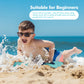 Inflatable Surf Body Board With Handles, Lightweight Swimming Floating Surfboard Aid Mat Learn To Swim, Beach Safety Theme Surfi
