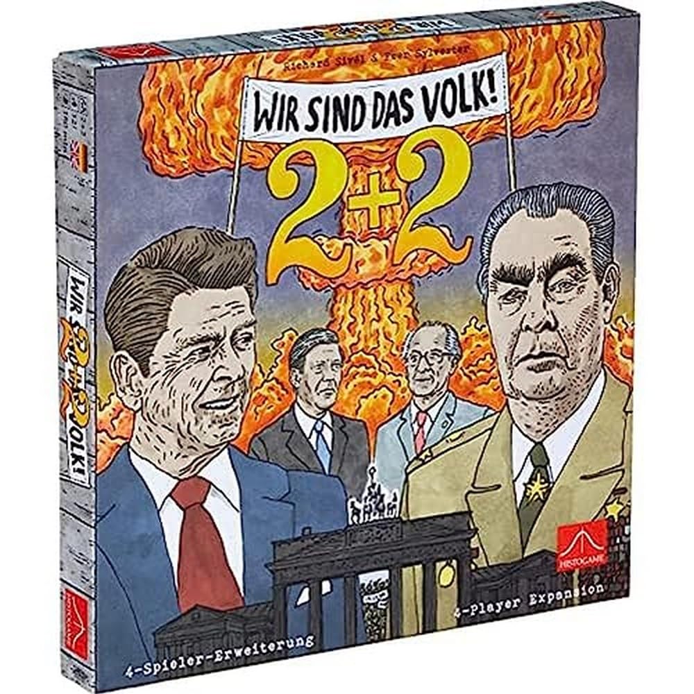 Histogame Spieleverlag His01947 Wir Sind Das Volk 2+2/4 Spieler Erweiterung Board Game