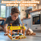 Bumper Cars Building Blocks Set. Large Amusement Park Model Kit For Teen Boys Son, Girls, Nephews, Block Lovers. Kids Puzzles Wi