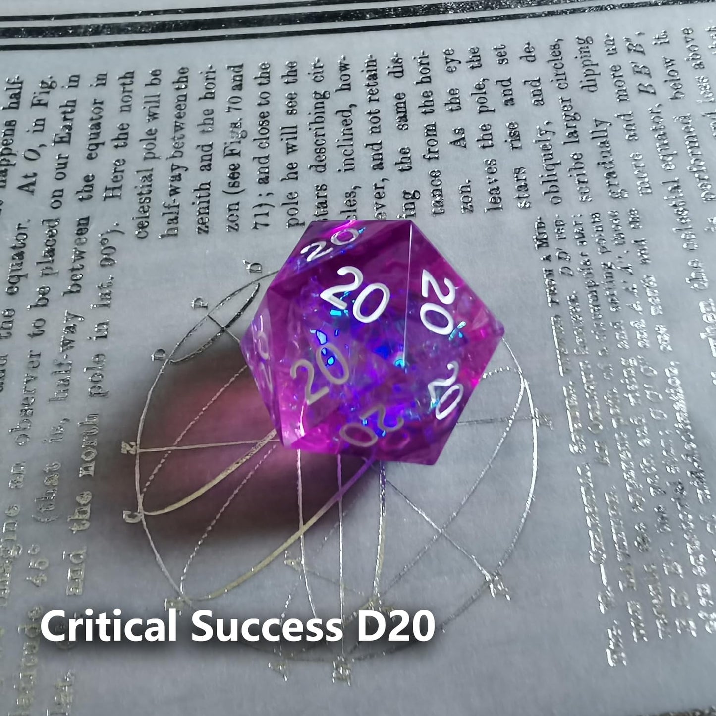 Roll of Fate D20 Dice Set - All Natural 20 or All Natural 1 - Designed for D&D Players Seeking Epic Victories or Failures