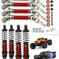RCMYou RC Shocks,Drive Shaft CVD Axles Upgrades Part for 1/10 Arrma Vorteks/Granite/Senton 3S Blx & Mega 550,Vortek 3s Blx,4PCS 