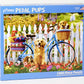 Vermont Christmas Company Pedal Pups Jigsaw Puzzle 1000 Piece
