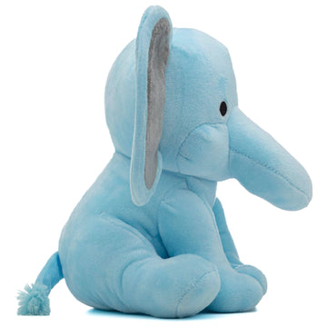 Kinrex Elephant Stuffed Animals - Stuff Animal Plush Toy For Babies Girls Boys, Elephants Plushie Teddy Bear Toys For Birth Stats Baby Shower Infant Newborn Boy & Girl, Blue Measures 9 Inches