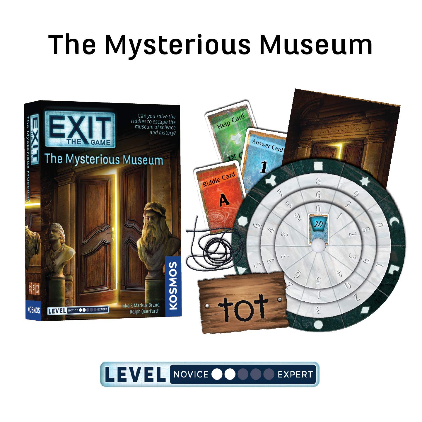 Thames & Kosmos EXIT: The Game 4-Pack Escape Room Bundle | Family-Friendly, 1-4 Players, Ages 10+, Multicolor, 5.1 x 7.1