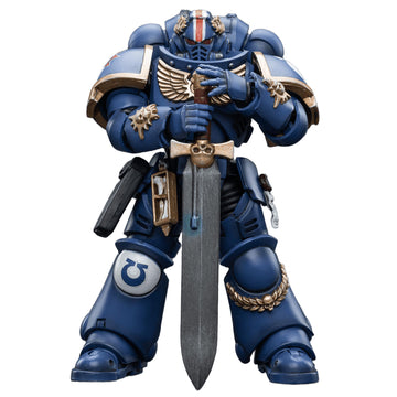 Beerise Joytoy 1/18 Action Figures - Warhammer 40,000 Ultramarines Primaris Lieutenant Argaranthe - 5,Classic Character,Collecti