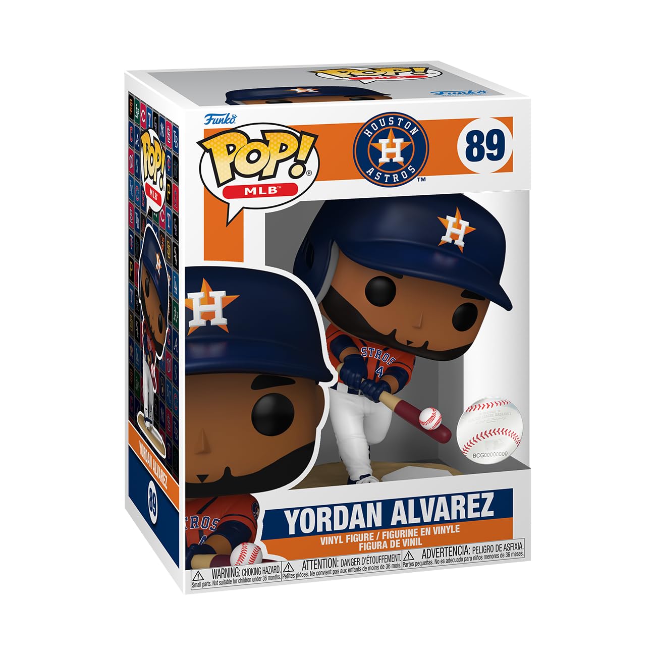 Funko Pop! Mlb: Astros - Yordan Alvarez - Collectable Vinyl Figure - Gift Idea - Official Merchandise - For Kids & Adults - Sports Fans - Model Figure For Collectors And Display