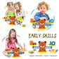 REMOKING Bear Balance Game, Funny Math Counting Toy with Numbers, Little Bears, Game Cards, Coins, Great Gifts for Kids 3 Years