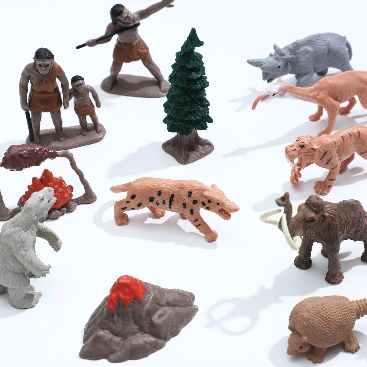 ONEST 22 Pieces Native American Figurines Indian Figurines Indians Historical Plastic Action Figures for Projects Decoration Bir