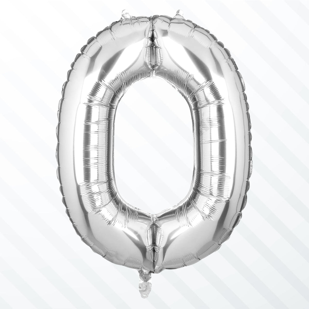 Flyloons Silver O Alphabets Letter Foil Balloons Perfect for Birthday Decoration Items, Anniversary, Bachelorette, Wedding, Fare