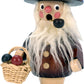 Alexander Taron Importer 35-781 Christian Ulbricht Incense Burner - Mushroom Man (Natural) - 4'' H X 3'' W X 2.5'' D, Brown
