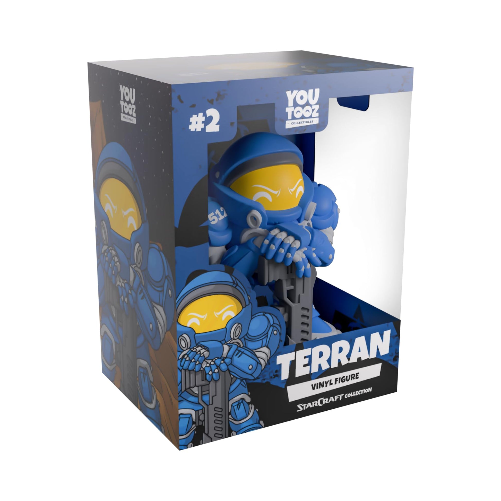 Youtooz Terran 4.5 Vinyl Figure - Starcraft Collectible Figurine, Terran Action Figure from The Starcraft Universe