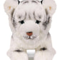 Ice King Bear Baby Tiger Stuffed Animal 10 Inches Cute Plush Toy (White)