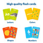 Skillmatics Thick Flash Cards For Toddlers - Letters, Numbers, Shapes & Colors, Easter Basket Stuffers, Montessori Toys, Preschool Learning Activities, Gifts For Kids Ages 1, 2, 3, 4 Years