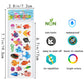 24 Sheets(400+) Fish 3D Puffy Stickers For Toddlers Kids, Bulk Preschool Sticker Sheets For Reward, Craft, Scrapbooking