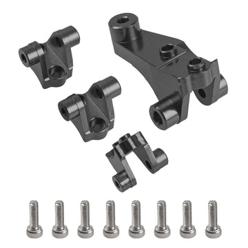 Vgoohobby Aluminum Alloy Axle Mount Set Suspension Links Stand Compatible with TRX-4 TRX-6 8227 1/10 RC Crawler Car Upgrade Part