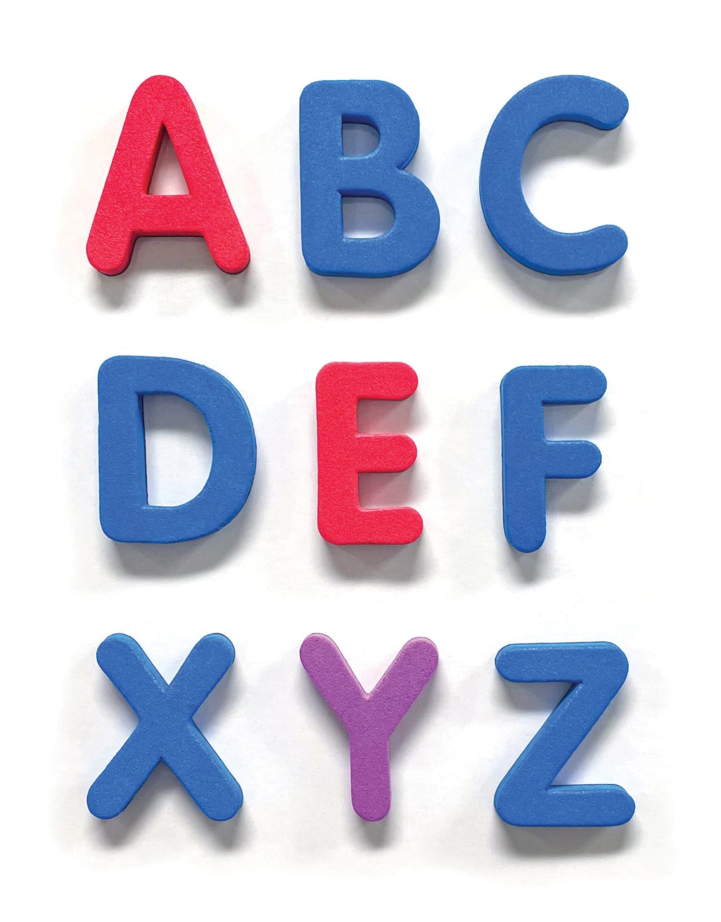 Teacher Created Resources® Magnetic Foam: Small Uppercase Letters, 55 Pieces