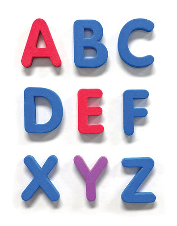 Teacher Created Resources® Magnetic Foam: Small Uppercase Letters, 55 Pieces